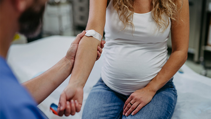 تحليل الهيموغلوبين ومستوى الحديد للحامل